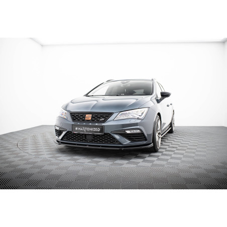 SPLITTER ANTERIORE V.6 Seat Leon Cupra / FR Mk3 FL (Cod. M-SE-LE-3F-CU-FD6G)