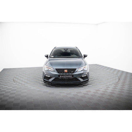 SPLITTER ANTERIORE V.6 Seat Leon Cupra / FR Mk3 FL (Cod. M-SE-LE-3F-CU-FD6G)