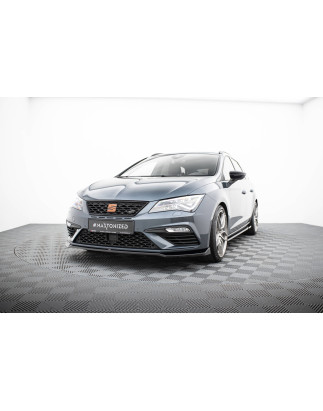SPLITTER ANTERIORE V.7 Seat Leon Cupra / FR Mk3 FL (Cod. M-SE-LE-3F-CU-FD7G)