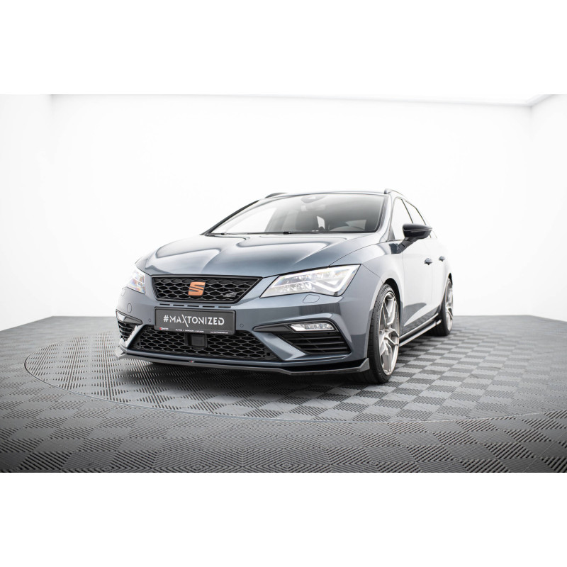SPLITTER ANTERIORE V.7 Seat Leon Cupra / FR Mk3 FL (Cod. M-SE-LE-3F-CU-FD7G)