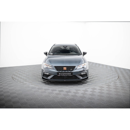 SPLITTER ANTERIORE V.7 Seat Leon Cupra / FR Mk3 FL (Cod. M-SE-LE-3F-CU-FD7G)