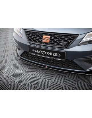 SPLITTER ANTERIORE V.7 Seat Leon Cupra / FR Mk3 FL (Cod. M-SE-LE-3F-CU-FD7G)
