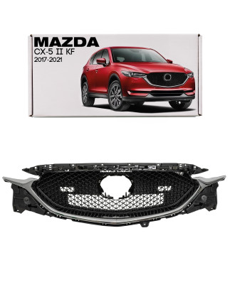 MAZDA CX-5 II KF 2017-2021 PRE-RESTYLING MASCHERINA RADIATORE MASCHERINA CROMATO KB8B50712 (Cod. AP-