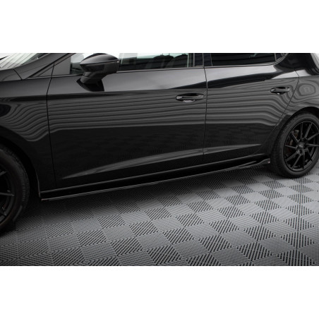 Diffusori minigonne V.4 Seat Leon Cupra / FR Mk3 FL (Cod. M-SE-LE-3F-CU-SD4G)