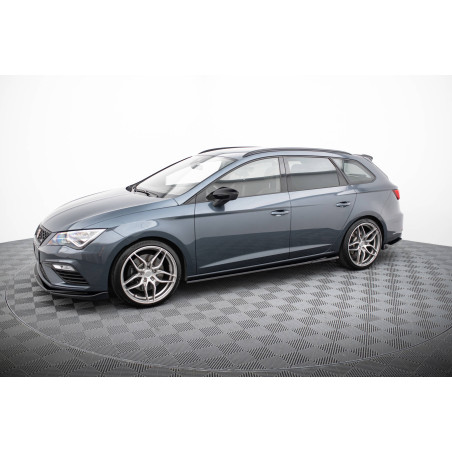 Diffusori minigonne V.5 Seat Leon Cupra / FR Mk3 / Mk3 Facelift (Cod. M-SE-LE-3F-CU-SD5G)