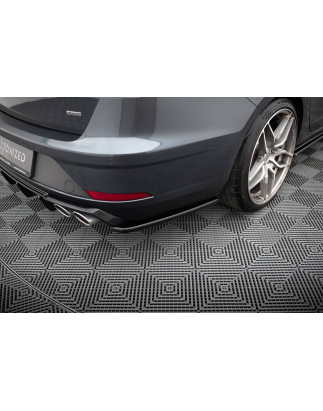 Splitters posteriori laterali V.2 Seat Leon Cupra Mk3 FL Sportstourer (Cod. M-SE-LE-3F-CU-ST-RSD2G)