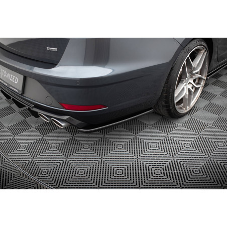 Splitters posteriori laterali V.2 Seat Leon Cupra Mk3 FL Sportstourer (Cod. M-SE-LE-3F-CU-ST-RSD2G)