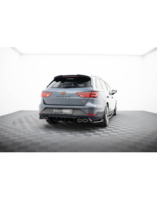 Splitters posteriori laterali V.3 Seat Leon Cupra Mk3 FL Sportstourer (Cod. M-SE-LE-3F-CU-ST-RSD3G)