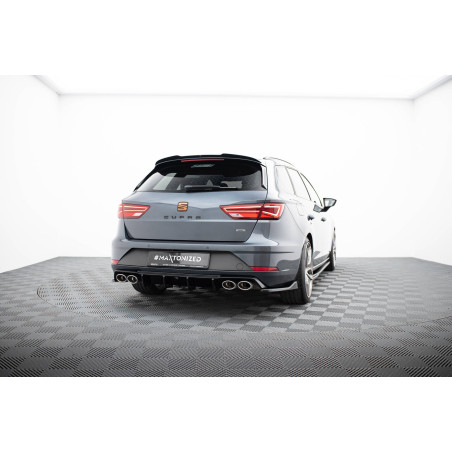 Splitters posteriori laterali V.3 Seat Leon Cupra Mk3 FL Sportstourer (Cod. M-SE-LE-3F-CU-ST-RSD3G)
