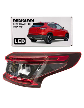 NISSAN QASHQAI II J11 2017-2021 RESTYLING FANALE POSTERIORE LED DESTRA 26550HV00A (Cod. AP-53769_A4x