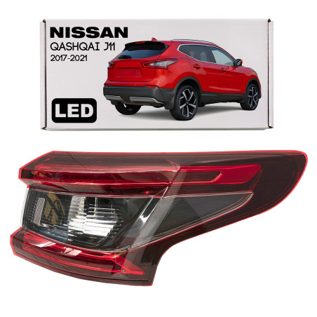 NISSAN QASHQAI II J11 2017-2021 RESTYLING FANALE POSTERIORE LED DESTRA 26550HV00A (Cod. AP-53769_A4x
