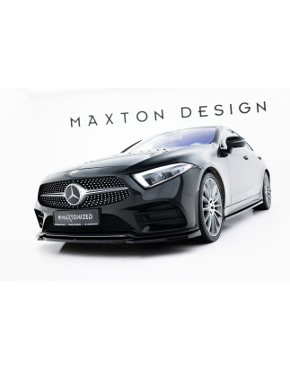 SPLITTER ANTERIORE V.1 Mercedes-Benz CLS AMG-Line C257 (Cod. M-ME-CLS-257-AMGLINE-FD1G)