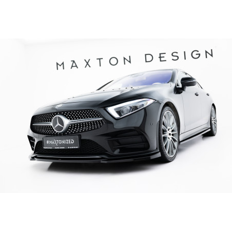 SPLITTER ANTERIORE V.1 Mercedes-Benz CLS AMG-Line C257 (Cod. M-ME-CLS-257-AMGLINE-FD1G)