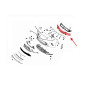 MERCEDES A-CLASS W176 2012-2018 ABSORBER ANTERIORE PARAURTI A1768850737 (Cod. AP-53780_A4x4)