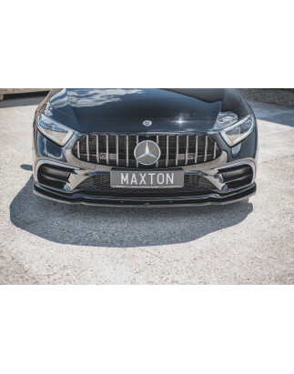 SPLITTER ANTERIORE V.2 Mercedes-Benz CLS AMG-Line C257 (Cod. M-ME-CLS-257-AMGLINE-FD2G)