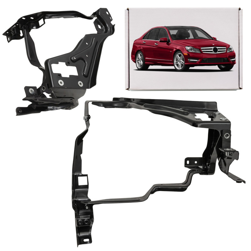 MERCEDES C-CLASS W204 2007-2014 SUPPORTO FARO SUPPORTO FARO DESTRO A2046201291 (Cod. AP-53782_A4x4)