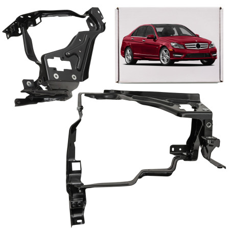 MERCEDES C-CLASS W204 2007-2014 SUPPORTO FARO SUPPORTO FARO DESTRO A2046201291 (Cod. AP-53782_A4x4)