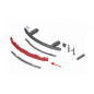 BMW SERIA 7 F01 2012-2015 RESTYLING ABSORBER ANTERIORE PARAURTI 51117304353 (Cod. AP-53802_A4x4)