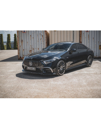 SPLITTER ANTERIORE V.3 Mercedes-Benz CLS AMG-Line C257 (Cod. M-ME-CLS-257-AMGLINE-FD3G)