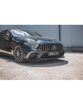 SPLITTER ANTERIORE V.3 Mercedes-Benz CLS AMG-Line C257 (Cod. M-ME-CLS-257-AMGLINE-FD3G)
