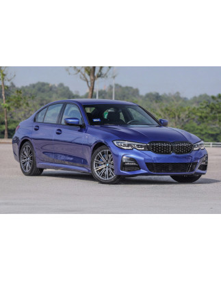 BMW SERIA 3 G20 2018-2022 PRE-RESTYLING TUNING MASCHERINA ANTERIORE DIAMOND NERO MASCHERINA DOPPIO R