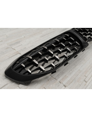 BMW SERIA 3 G20 2018-2022 PRE-RESTYLING TUNING MASCHERINA ANTERIORE DIAMOND NERO MASCHERINA DOPPIO R