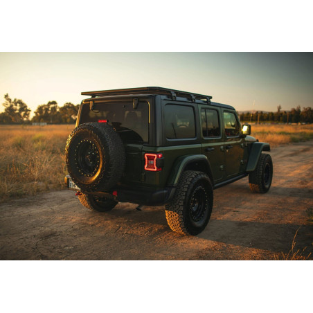 JEEP WRANGLER JL 2018+ PORTAPACCHI TETTO PIATTAFORMA (Cod. AP-53890_A4x4)