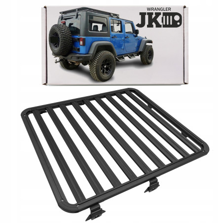 JEEP WRANGLER JK 2007-2018 PORTAPACCHI TETTO PIATTAFORMA (Cod. AP-53891_A4x4)