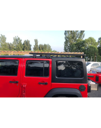 JEEP WRANGLER JK 2007-2018 PORTAPACCHI TETTO PIATTAFORMA (Cod. AP-53891_A4x4)