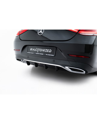 Sottoparaurti posteriore Mercedes-Benz CLS AMG-Line C257 (Cod. M-ME-CLS-257-AMGLINE-RS1G)