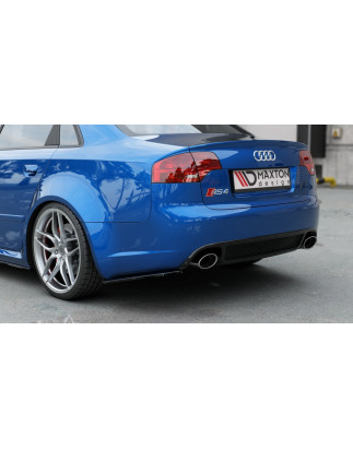 Splitters posteriori laterali V.1 Audi RS4 berlina B7 (Cod. M-AU-RS4-B7-RSD1G)