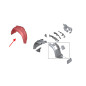 BMW X1 E84 2009-2015 IN TESSUTO PASSARUOTA POSTERIORE DESTRO 51712990088 (Cod. AP-54014_A4x4)