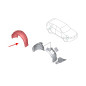 BMW X3 G01 2017-2024 IN TESSUTO PASSARUOTA POSTERIORE DESTRO 51717394818 (Cod. AP-54035_A4x4) BMW X3 G01 2017-2024 IN TESSUTO PASSARUOTA POSTERIORE DESTRO 51717394818 (Cod. AP-54035_A4x4)