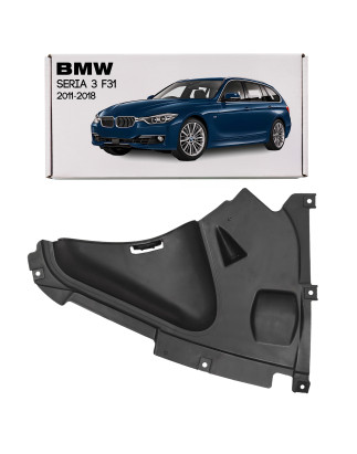 BMW SERIA 3 F31 2011-2018 PROTEZIONE INFERIORE PASSARUOTA ANTERIORE SINISTRO 51717260739 (Cod. AP-54