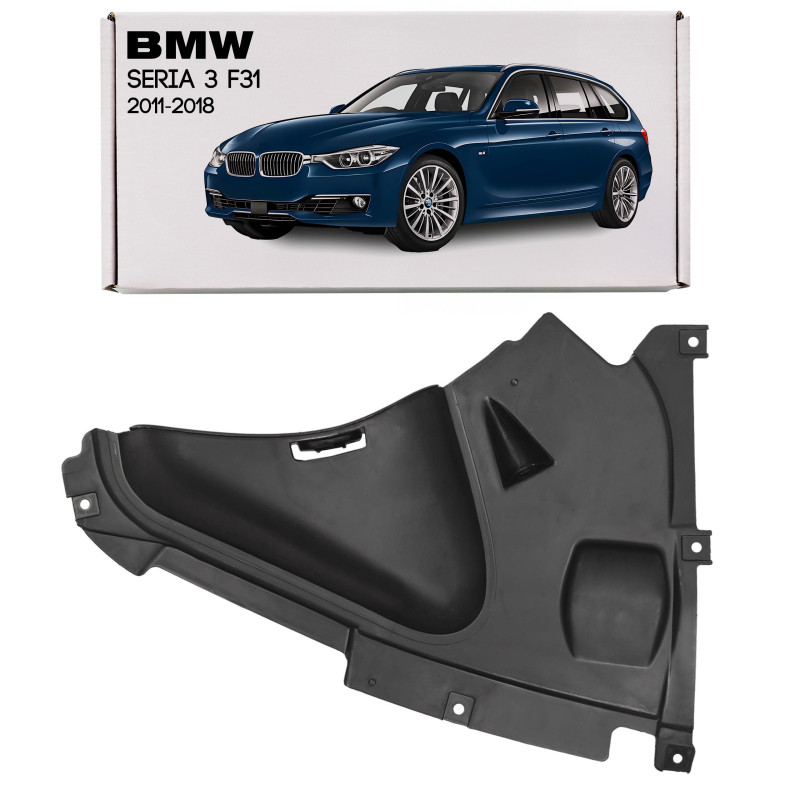 BMW SERIA 3 F31 2011-2018 PROTEZIONE INFERIORE PASSARUOTA ANTERIORE SINISTRO 51717260739 (Cod. AP-54