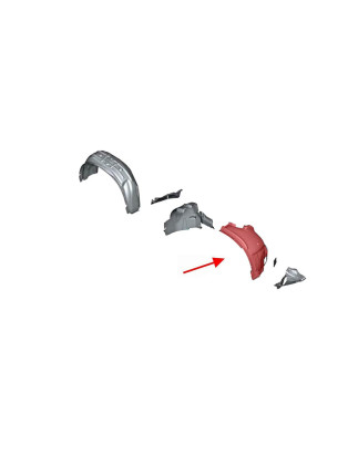 BMW X5 F15 F85 2013-2018 PASSARUOTA ANTERIORE DESTRO PARTE ANTERIORE 51717290854 (Cod. AP-54074_A4x4