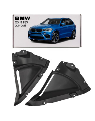 BMW X5 M F85 2014-2018 PROTEZIONE INFERIORE PASSARUOTA ANTERIORE SINISTRO 51717304045 (Cod. AP-54076