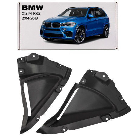 BMW X5 M F85 2014-2018 PROTEZIONE INFERIORE PASSARUOTA ANTERIORE SINISTRO 51717304045 (Cod. AP-54076