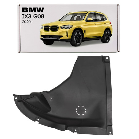 BMW IX3 G08 2020+ PROTEZIONE INFERIORE PASSARUOTA ANTERIORE SINISTRO 51717496475 (Cod. AP-54084_A4x4