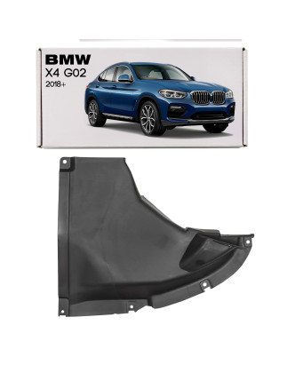 BMW X4 G02 2018+ PROTEZIONE INFERIORE PASSARUOTA ANTERIORE DESTRO 51717496476 (Cod. AP-54085_A4x4)