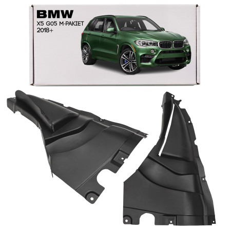 BMW X5 G05 2018+ M-PACCHETTO PROTEZIONE INFERIORE PASSARUOTA ANTERIORE DESTRO 51718069308 (Cod. AP-5