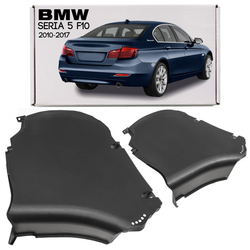 BMW SERIA 5 F10 berlina 2010-2017 PROTEZIONE PARAURTI POSTERIORE DESTRA 51757186522 (Cod. AP-54091_A