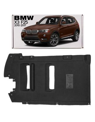 BMW X3 F25 2010-2017 IN TESSUTO PROTEZIONE CASSONE CAMBIO CENTRALE 51757213668 (Cod. AP-54092_A4x4)