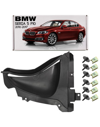 BMW SERIA 5 F10 berlina 2010-2017 PROTEZIONE INFERIORE PASSARUOTA ANTERIORE SINISTRO CON KIT VITI 51