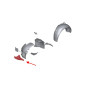 BMW SERIA 7 F01N 2012-2015 RESTYLING PROTEZIONE INFERIORE PASSARUOTA ANTERIORE SINISTRO 51757302375 
