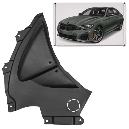BMW SERIA 3 G20 2018+ PROTEZIONE INFERIORE PASSARUOTA ANTERIORE SINISTRO 51757340861 (Cod. AP-54104_