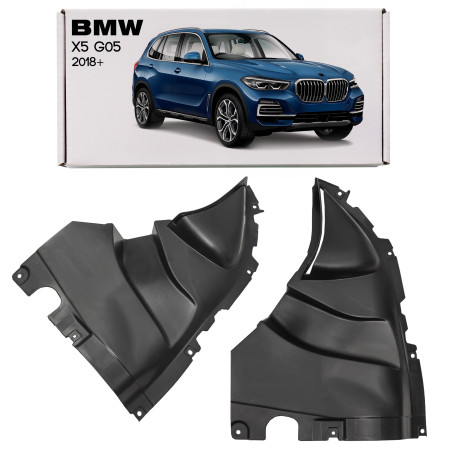 BMW X5 G05 2018+ PROTEZIONE INFERIORE PASSARUOTA ANTERIORE DESTRO 51757424878 (Cod. AP-54108_A4x4)