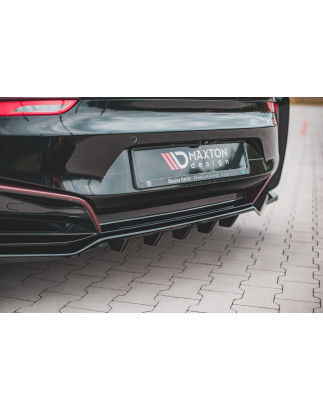 Splitter posteriore (con barre verticali) BMW i8 (Cod. M-BM-I8-1-RD1G+RD2G)