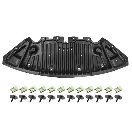 MERCEDES GLK X204 2008-2015 PROTEZIONE PARAURTI ANTERIORE CON KIT VITI A2045201523 (Cod. AP-54119_A4