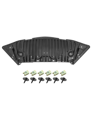 MERCEDES C-CLASS W204 2007-2014 PROTEZIONE PARAURTI ANTERIORE CON KIT VITI A2045242330 (Cod. AP-5412